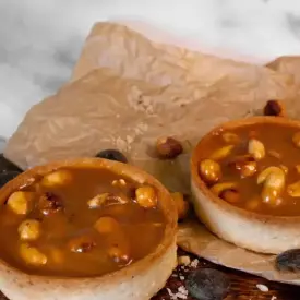 Ореховая тарталетка